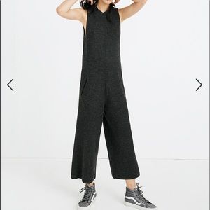 Madewell Wide Leg Sweater Jumpsuit XS